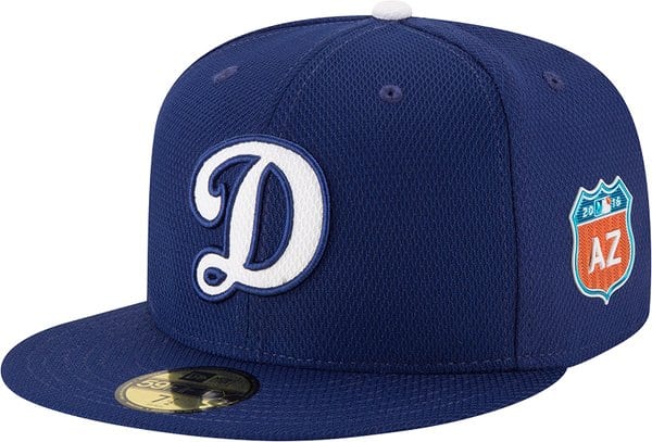 dodgers training hat