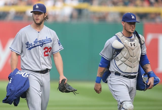 Dodgers postgame: Yasmani Grandal says Clayton Kershaw battled in