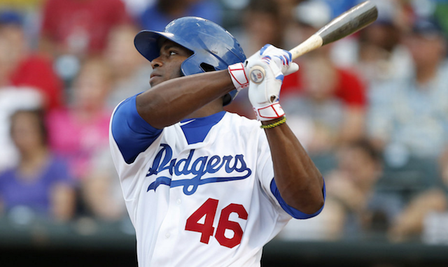 Yasiel Puig knows why he's with OKC Dodgers