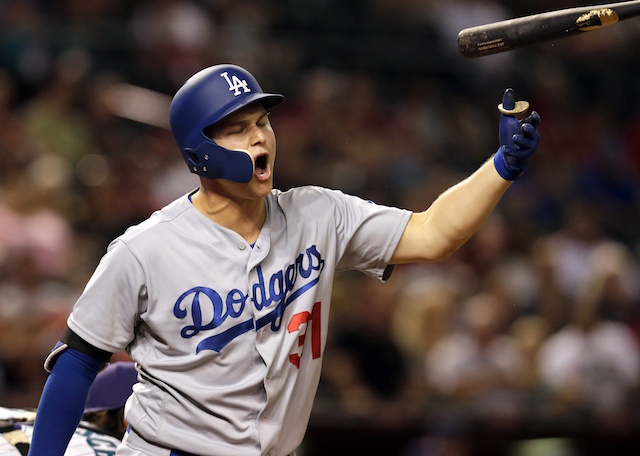 Joc Pederson Signed 2016 Dodgers Game-Used Under Armour Baseball