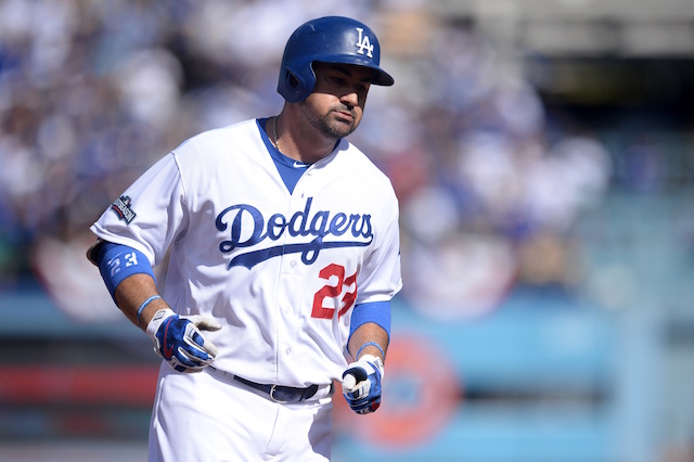 2014 Adrian Gonzalez Game-Worn Los Angeles Dodgers Jersey - COA 100% Team