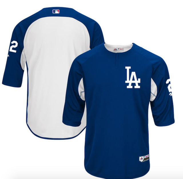 dodgers spring training jersey
