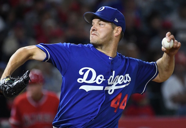Dodgers Spring Training: Rich Hill 'Going In The Right Direction ...