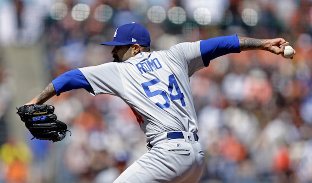 Sergio Romo finds himself at home in Dodgers blue