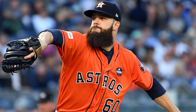 August 18, 2017: Houston Astros starting pitcher Dallas Keuchel