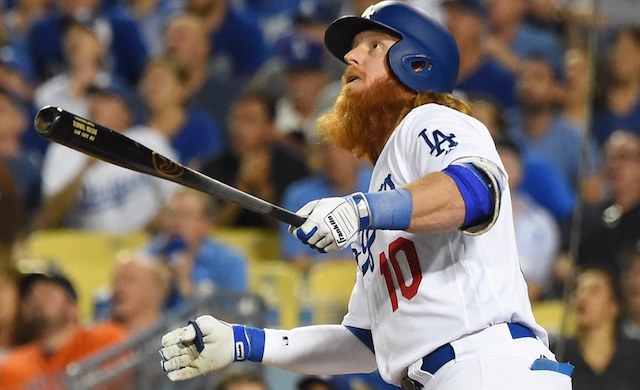 Exactly 29 years after Kirk Gibson, Justin Turner hit a postseason