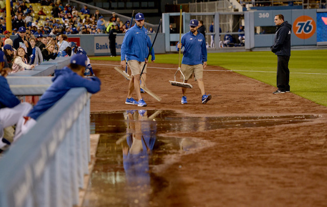 Jarring Dodger Stadium flood picture has fans wondering what's next