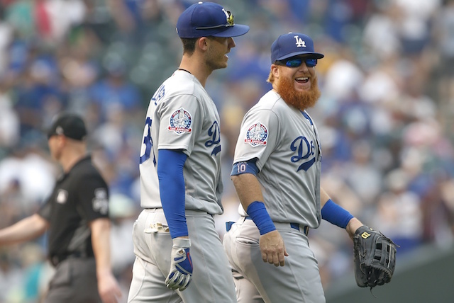 Cody Bellinger & Justin Turner, dodgers justin turner HD phone