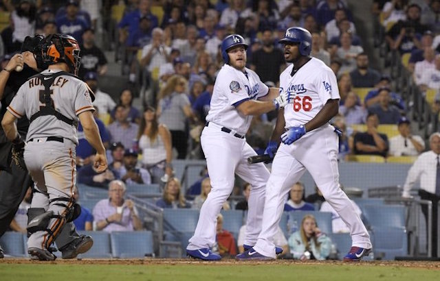 Dodgers bench Yasiel Puig for Game 4 of NLDS