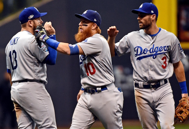 Justin Turner records hit, Chris Taylor makes pair of great catches in All- Star Game - True Blue LA