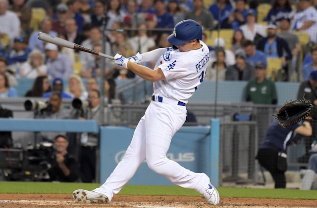 Joc Pederson saves the Dodgers with amazing catch, goes full Wile E. Coyote  on center-field wall