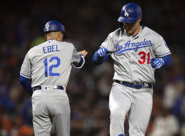 Corey Seager and Joc Pederson are - Los Angeles Dodgers