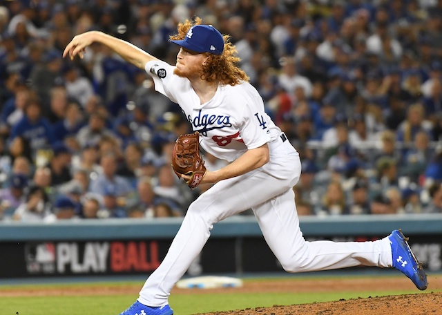 Dodgers: Dustin May Shares Video of His First Time Throwing Since