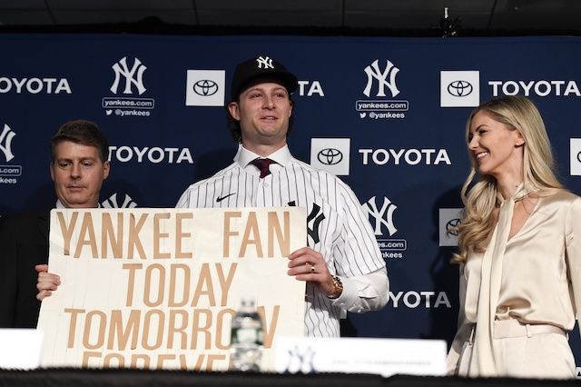 New York Yankees sign Gerrit Cole, 11 years after drafting him