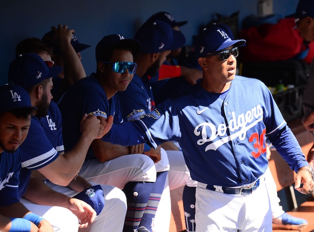 Dave Roberts' confident take on Dodgers' outfield situation