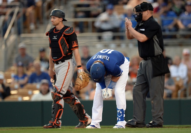 Dodgers News: Justin Turner Sore After Being Hit By Pitch; X-Rays On Wrist  & Elbow Negative