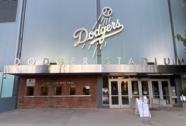 Entrances and Exits at Dodger Stadium