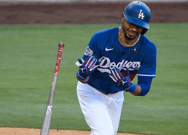 Mookie Betts caps homecoming weekend with 3 hits, including HR, in Dodgers'  win – Orange County Register