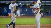 Mookie Betts, Dave Roberts, Dodgers win