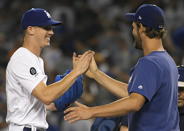 Walker Buehler, Julio Urias and Clayton Kershaw will be