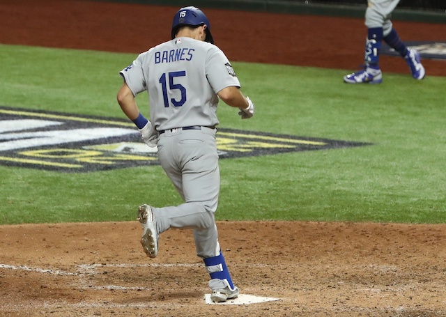 Austin Barnes & Julio Urias Los Angeles Dodgers Autographed