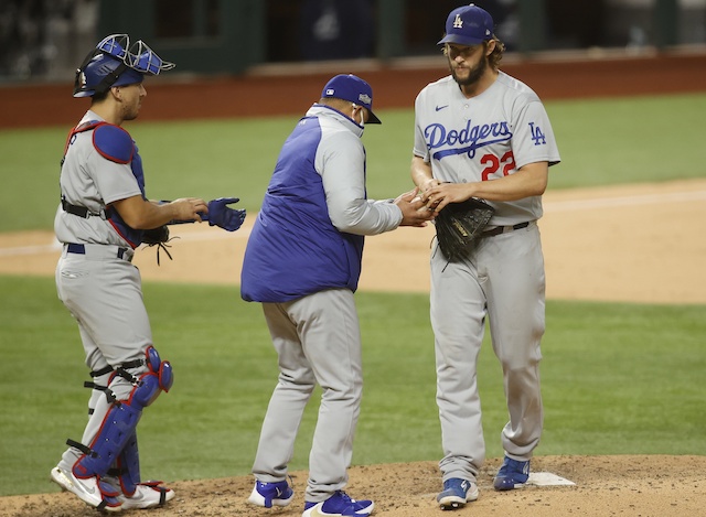 Dodgers' Clayton Kershaw scratched from Game 2 start in NLCS