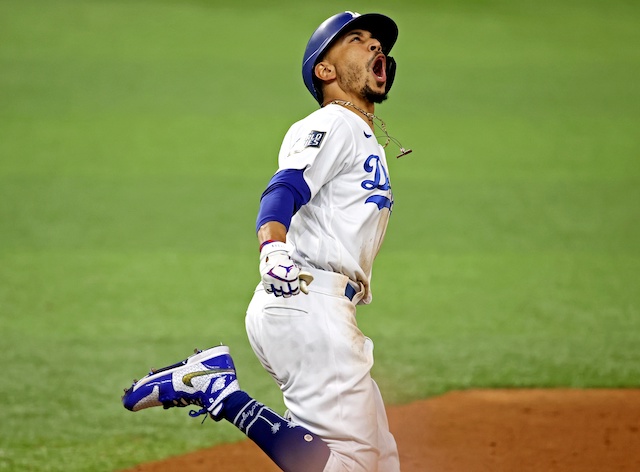 World Series Highlights: Mookie Betts Homers, Scores Winning Run In  Dodgers' Game 6 Clincher
