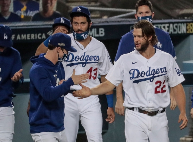 Walker Buehler and Clayton Kershaw Los Angeles Dodgers