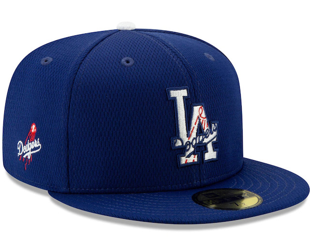 2021 Dodgers Spring Training 59FIFTY Fitted Hat Largely Unchanged