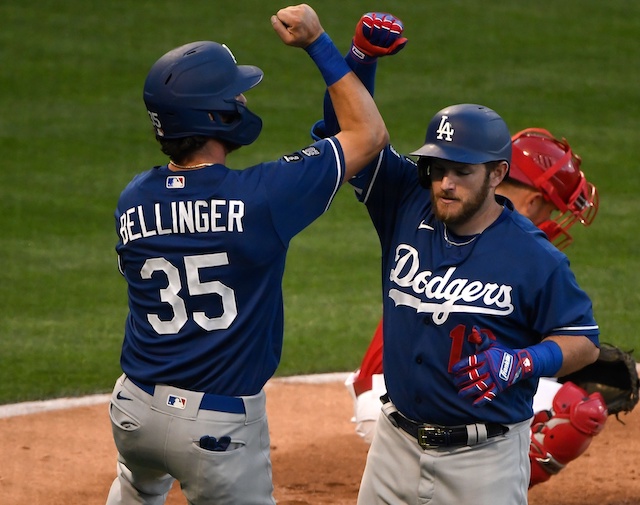 Dodgers Spring Training Videos Max Muncy, Cody Bellinger Take Batting