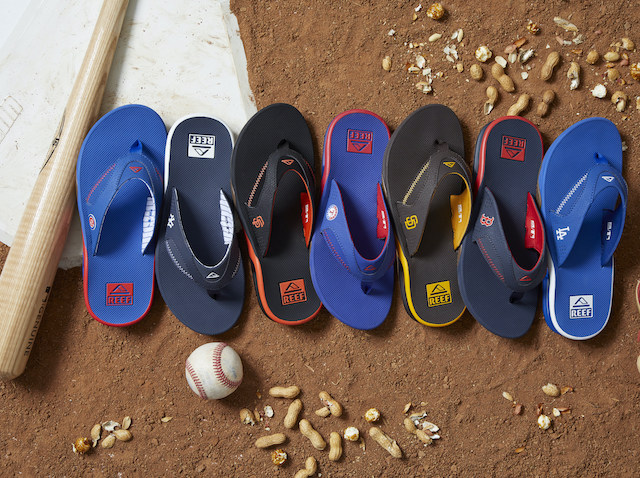 Dodgers Included In REEF X MLB Collection Of Men's & Women's Sandals