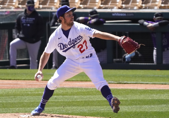 Trevor Bauer Dodgers Spring Training debut scheduled