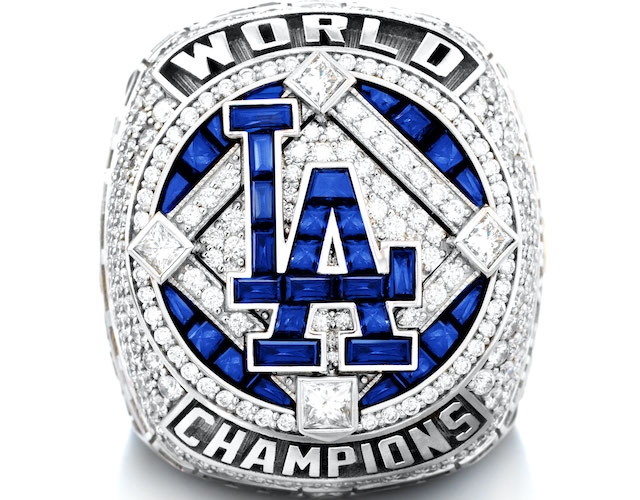 Los Angeles Dodgers Foundation Raffling Authentic 2020 World Series Ring