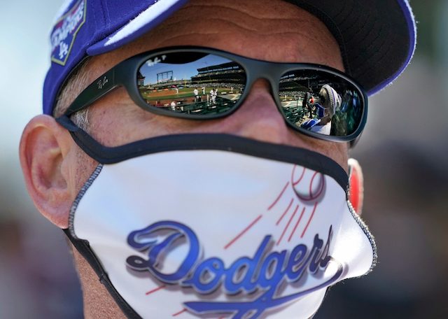 Los Angeles Dodgers Fan Mask Adult Face Covering 3 Pack – Sports Fanz