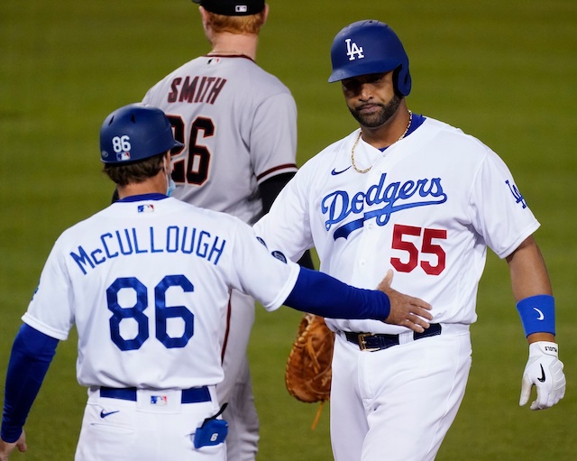 Albert Pujols shines in Dodgers debut vs. Madison Bumgarner