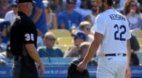 Clayton Kershaw, umpire, foreign substances check