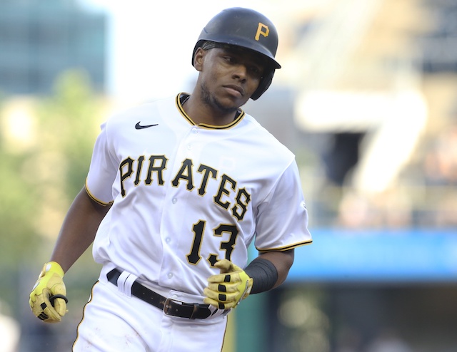 Ke'Bryan Hayes Home Run GIF - Ke'Bryan Hayes Home run Pittsburgh pirates -  Discover & Share GIFs