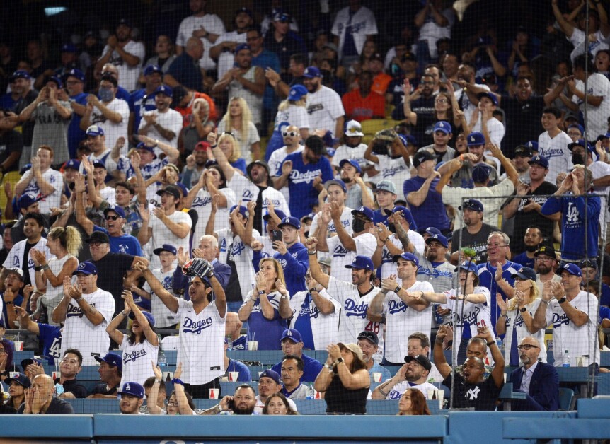 Dodgers Attendance During 2022 Season Extended MLBLeading Streak