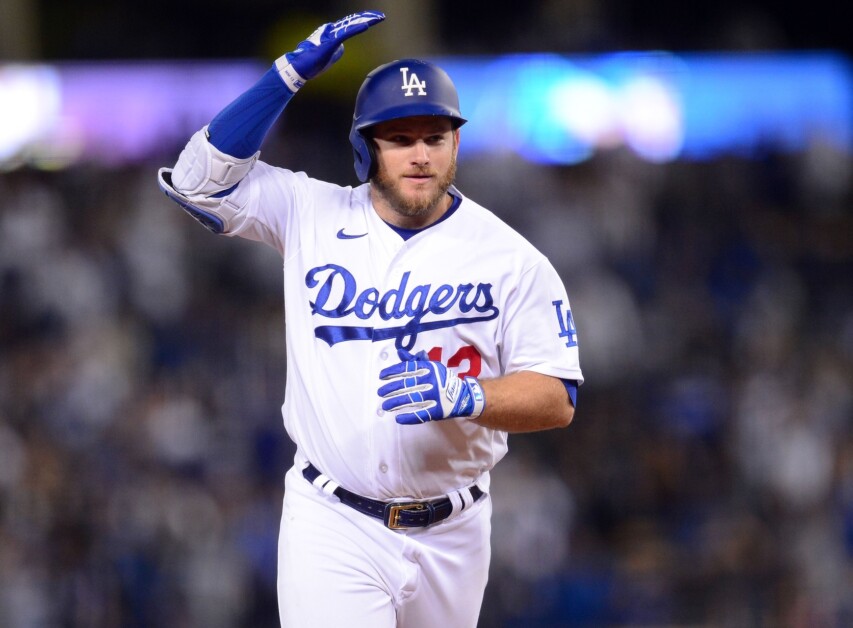 Dodgers Power Hitter Max Muncy welcomes newborn son to Dodger Stadium for  first time 🏟 👶 🙌 #Dodgers 