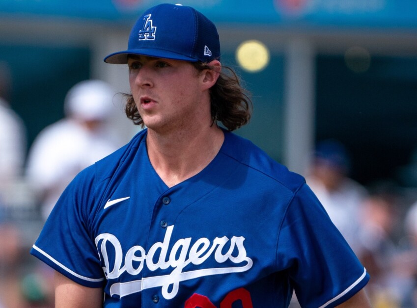 Dodgers roster: Ryan Pepiot starts opening day for AAA Oklahoma