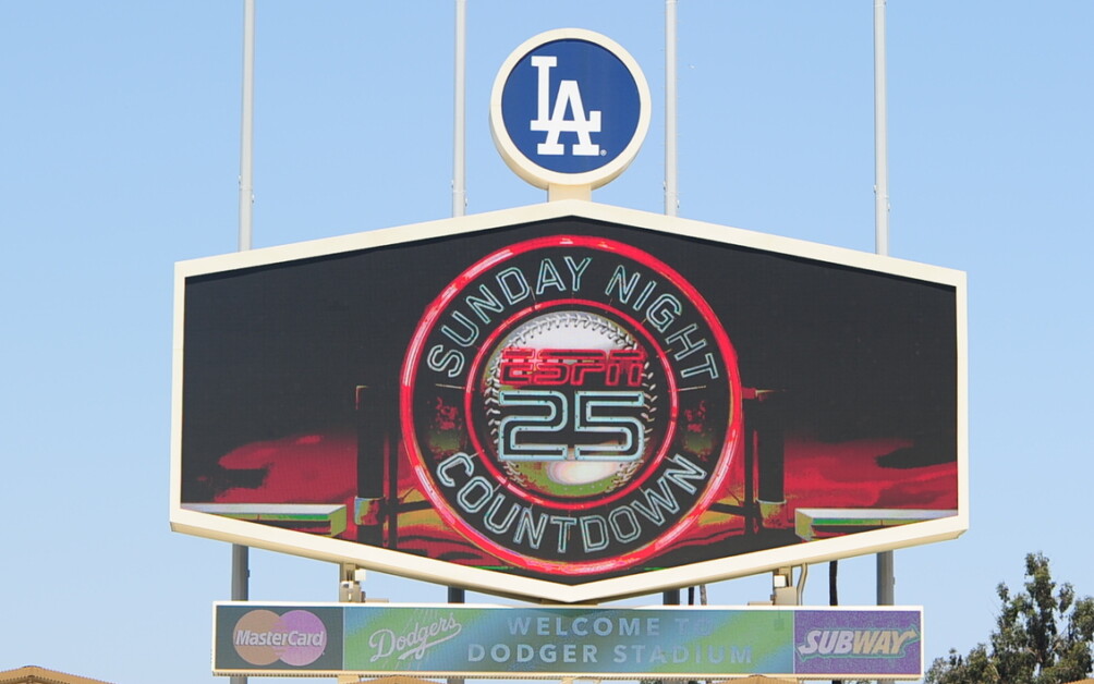 Dodgers Selected For 3 ESPN 'Sunday Night Baseball' Broadcasts Through June