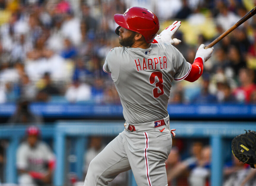 Bryce Harper Set Dodger Stadium Record For Visiting Player