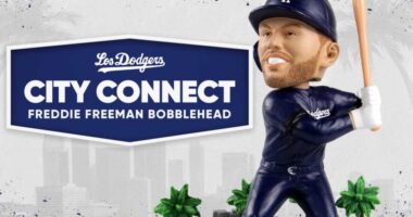 Freddie Freeman, Dodgers City Connect, FOCO bobblehead