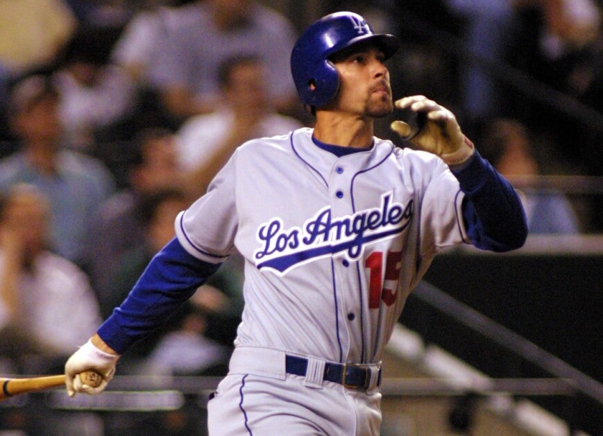 MAJESTIC  SHAWN GREEN Los Angeles Dodgers 2002