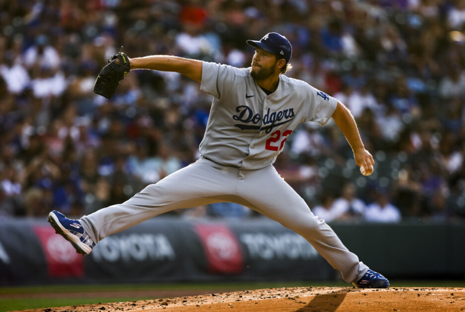 Clayton Kershaw Team-Issued 2019 Road Jersey