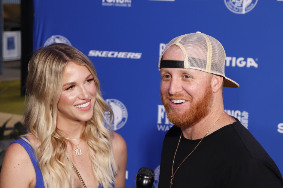 Justin & Kourtney Turner share their Justin Turner Foundation