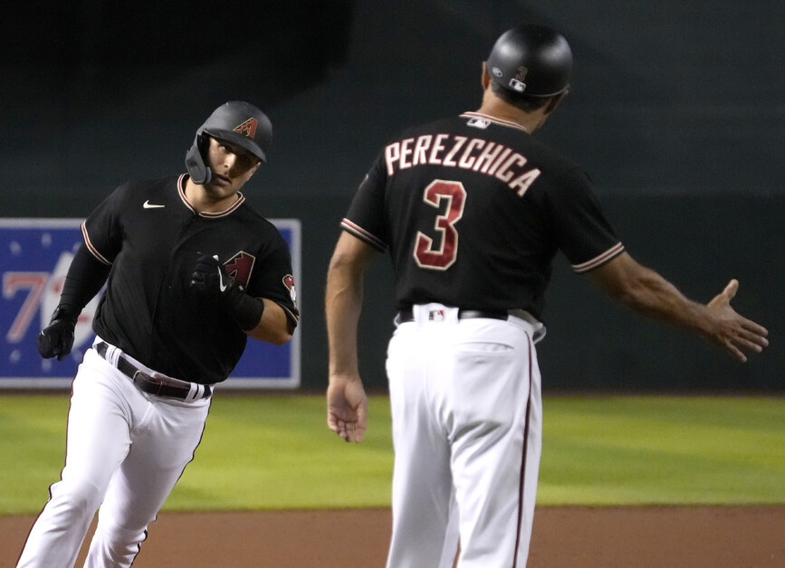 Daulton Varsho's walk-off single, 04/29/2023