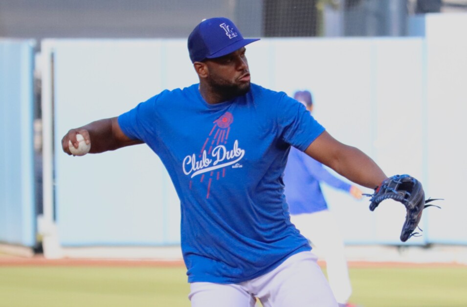 Youth Hanser Alberto Los Angeles Dodgers Royal/White Baseball