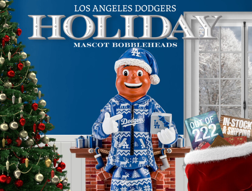 I bought a Dodgers Christmas tree topper from The MLB shop and