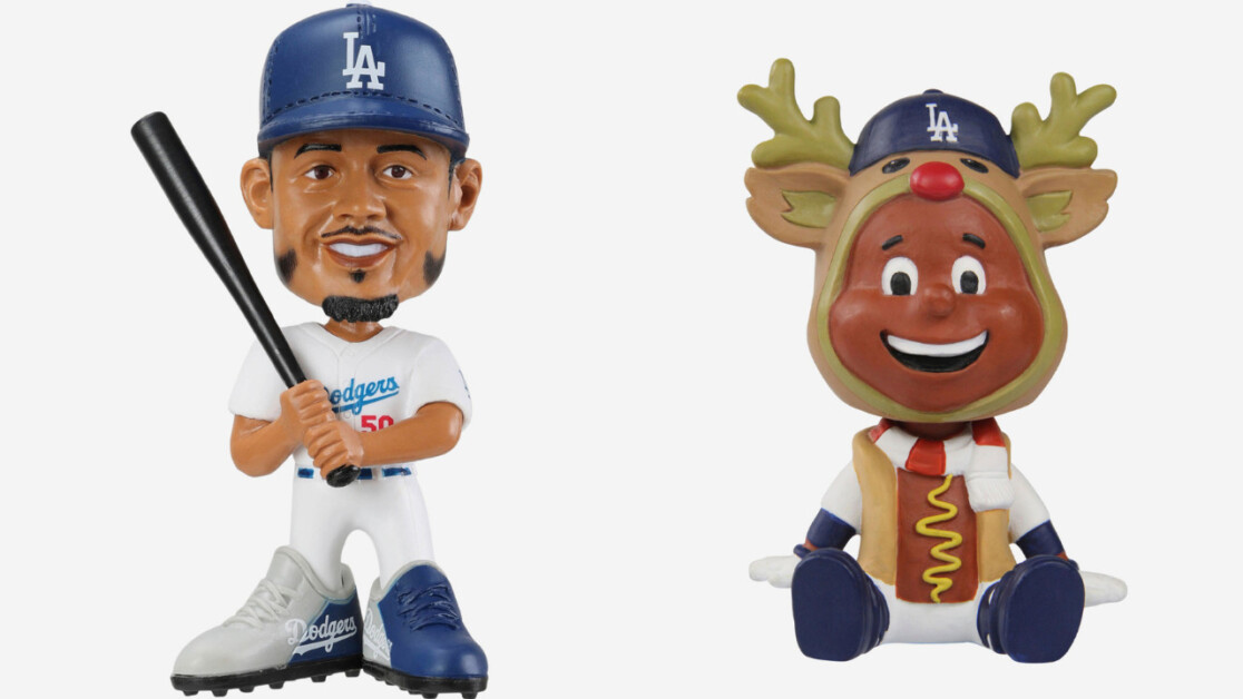 FOCO Selling Dodgers 'Bobble Bro' & Mookie Betts Showstomperz Bobblehead